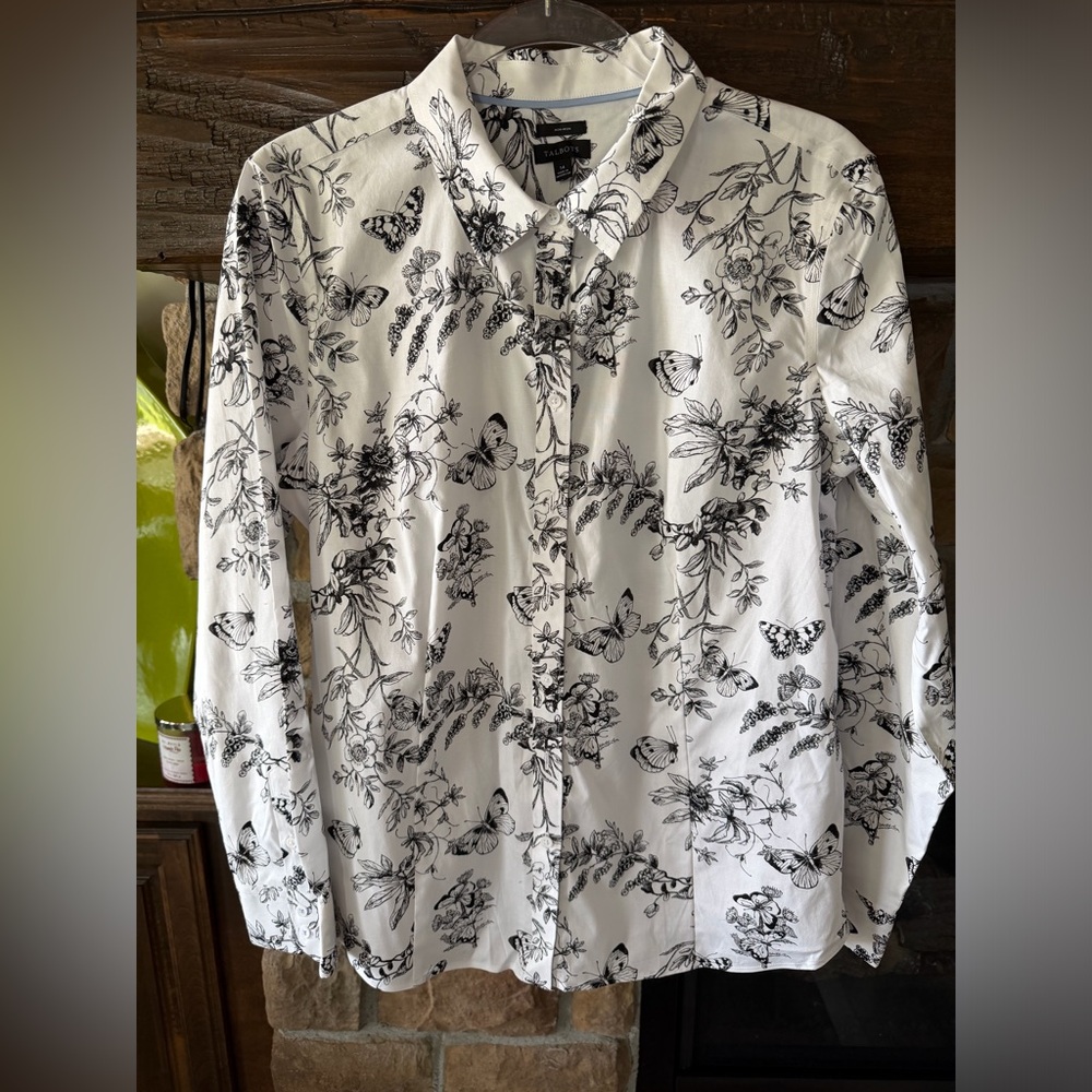 Talbots No Iron Button Down Shirt